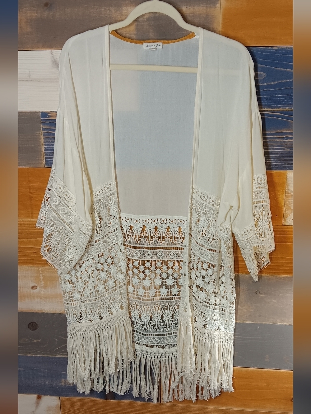 Skylar & Jade Kimono Cream L